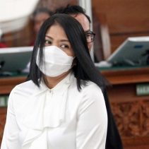 Terdakwa Putri Candrawathi di PN Jakarta Selatan. (AKURAT.CO/Sopian)