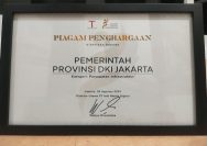 Pemprov DKI Jakarta Raih Penghargaan di Bidang Percepatan Infrastruktur(JakartaInsideCom/Humas DKI Jakarta)