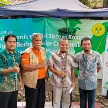 UNJ Hibahkan Akuaponik Otomatis Berbasis Solar Cell Kepada Kelompok Tani Hutan Jayakarta (JakartaInsideCom/RahmanSugidiyanto)