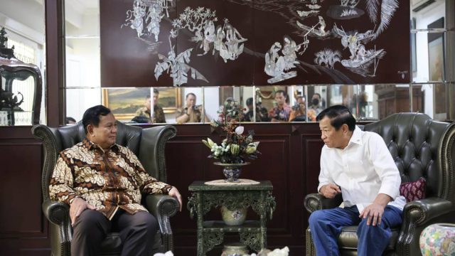 Gambar Prabowo dan Agum Gumelar, Sumber Tim Media Prabowo
