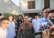 Ical hingga Mantan KSAU Hadiri Open House Prabowo pada Kertanegara