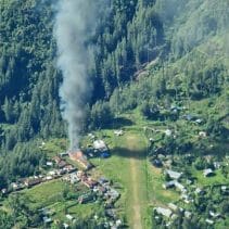 TPNPB-OPM Tuding Serangan Atmosfer Bakar 3 Rumah Warga Sipil di dalam Kampung Pogapa, Hal ini Kata TNI