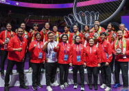 Menpora bangga atas capaian tim putri Indonesia runner up Piala Uber