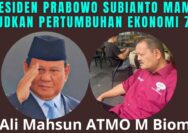 dr. Ali Mahsun: Presiden Prabowo Berpotensi Wujudkan Pertumbuhan Ekonomi 7-8 Persen dan Sukses Bonus Demografi 2030