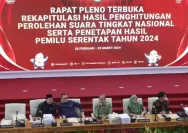 Lima Provinsi Belum Rampung Rekapitulasi Suara Berjenjang Taraf Nasional, Ini adalah Rinciannya