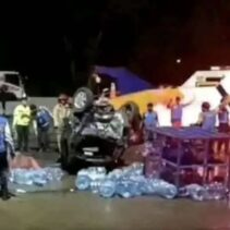 Kecelakaan Maut di Gerbang Tol Ciawi: Enam Orang Tewas Akibat Truk Galon Aqua Alami Rem Blong